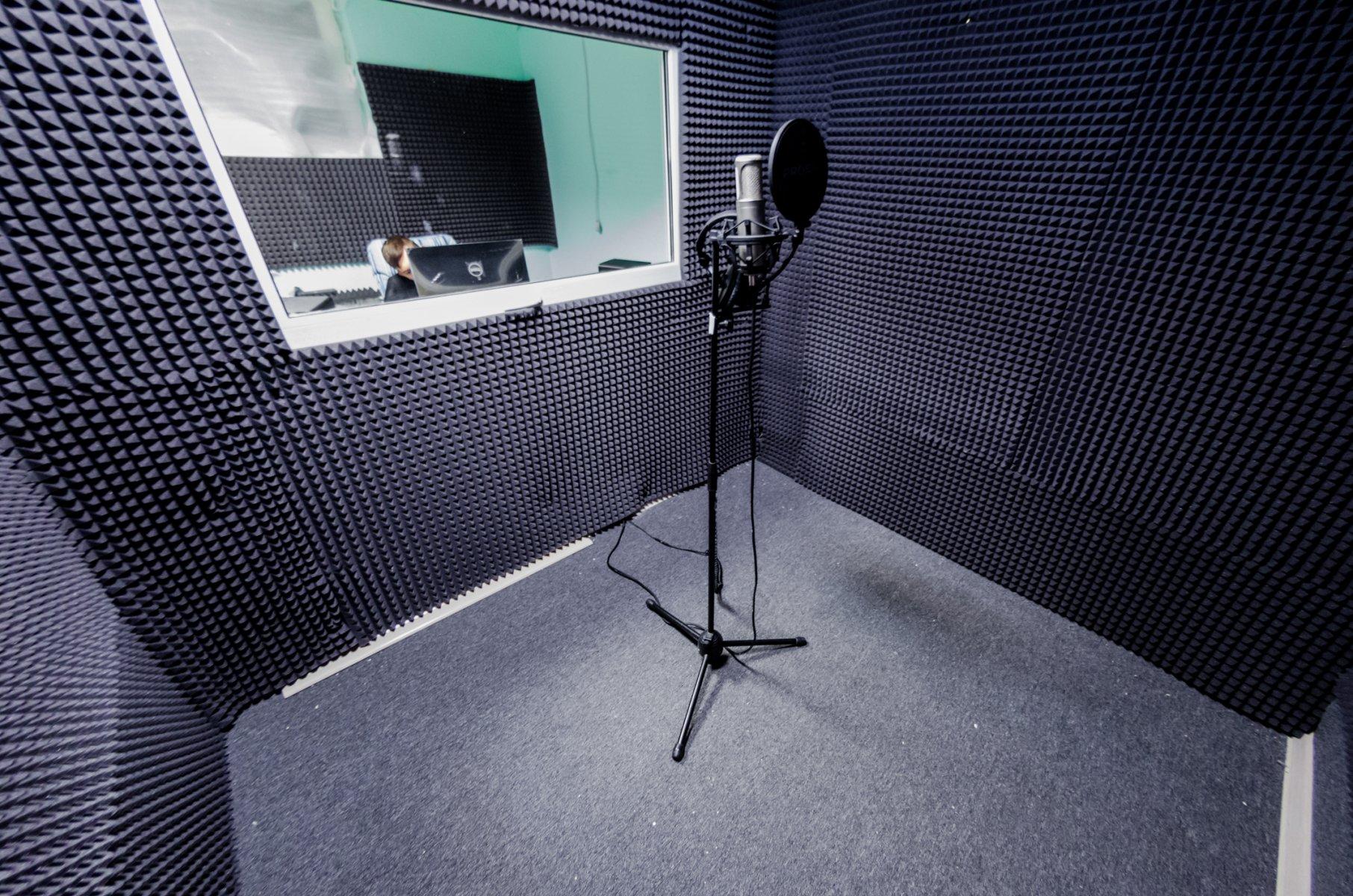 Студия где купить. Комната звукозаписи. Студия звукозаписи комната с микрофоном. Комната для записи звука. Шумоизоляция для студии записи.